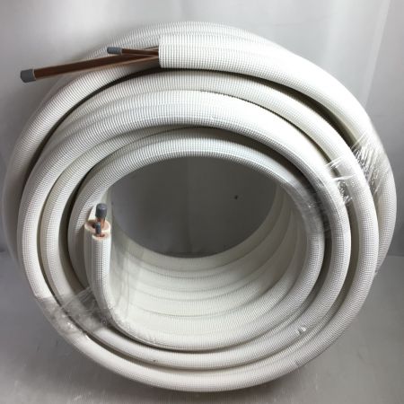  KANTO 冷媒被覆銅管 ペアチューブ KP-24 2分4分 20m 難燃性 (5) KP-24 ホワイト