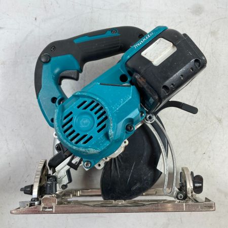  MAKITA マキタ 18v 165mm 充電式丸ノコ (バッテリ2個・充電器・ケース付） HS631D ブルー