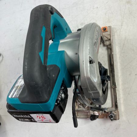  MAKITA マキタ 18v 165mm 充電式丸ノコ (バッテリ2個・充電器・ケース付） HS631D ブルー