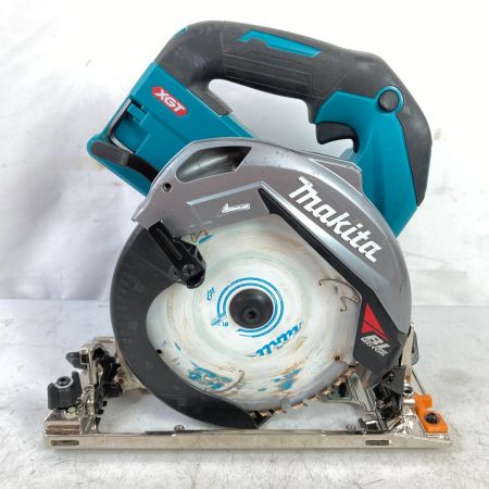  MAKITA マキタ 40Vmax 165mm充電式丸ノコ バッテリ2個・充電器・ケース付 ※ベース交換済 HS001G ブルー