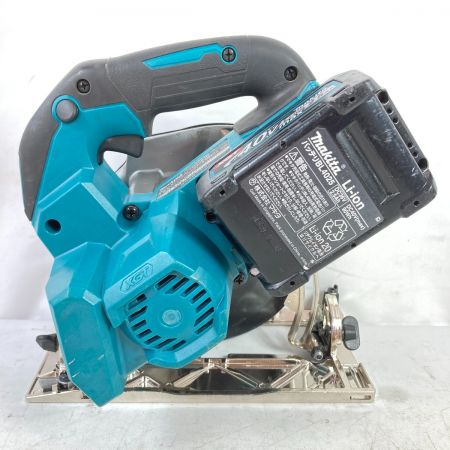  MAKITA マキタ 40Vmax 165mm充電式丸ノコ バッテリ2個・充電器・ケース付 ※ベース交換済 HS001G ブルー