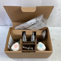 ＊＊ KVK 2ハンドル混合栓 寒冷地用 逆止弁・とめるゾウ(緊急止水機能)付 KM33WU2 Sランク