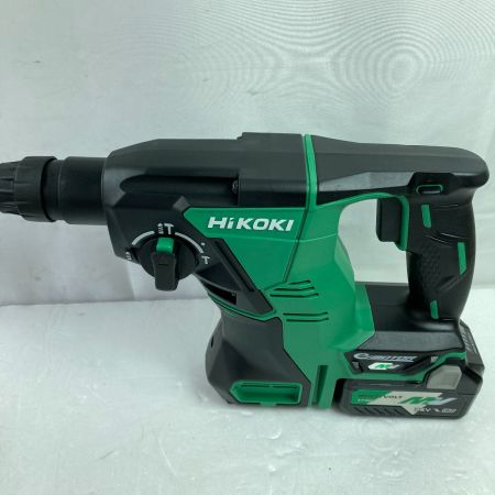  HiKOKI ハイコーキ 36V コードレスロータリハンマドリル SDSシャンク (バッテリ2個・充電器・ケース付属） DH36DPA2XP グリーン