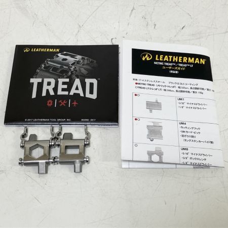 ЗЗ LEATHERMAN TREAD マルチツールブレスレット 外箱付 TRD-LT シルバー