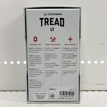 ЗЗ LEATHERMAN TREAD マルチツールブレスレット 外箱付 TRD-LT シルバー