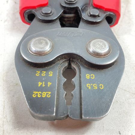  泉精器 圧着工具 専用収納袋付 EH-2 レッド