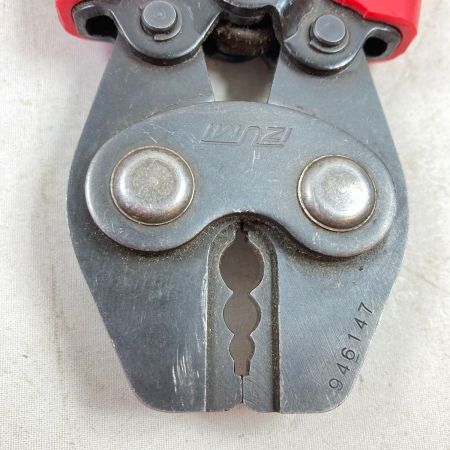  泉精器 圧着工具 専用収納袋付 EH-2 レッド