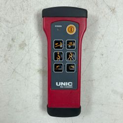 ＊＊ UNIC セルフローダー用リモコン 本体のみ RC-CD800 レッド Cランク