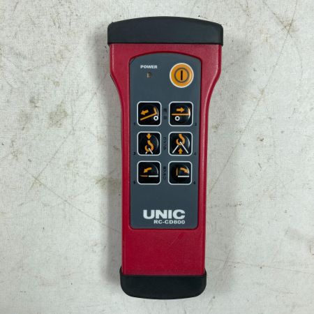  UNIC セルフローダー用リモコン 本体のみ RC-CD800 レッド