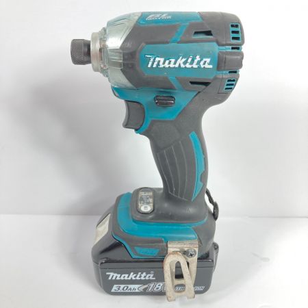  MAKITA マキタ 18V 充電式インパクトドライバ バッテリ1個付属 ※充電器なし TD148D ブルー