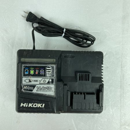  HiKOKI ハイコーキ 18V コードレスインパクトドライバ  （バッテリ2個・充電器・ケース付） WH18DDL2 ブラック