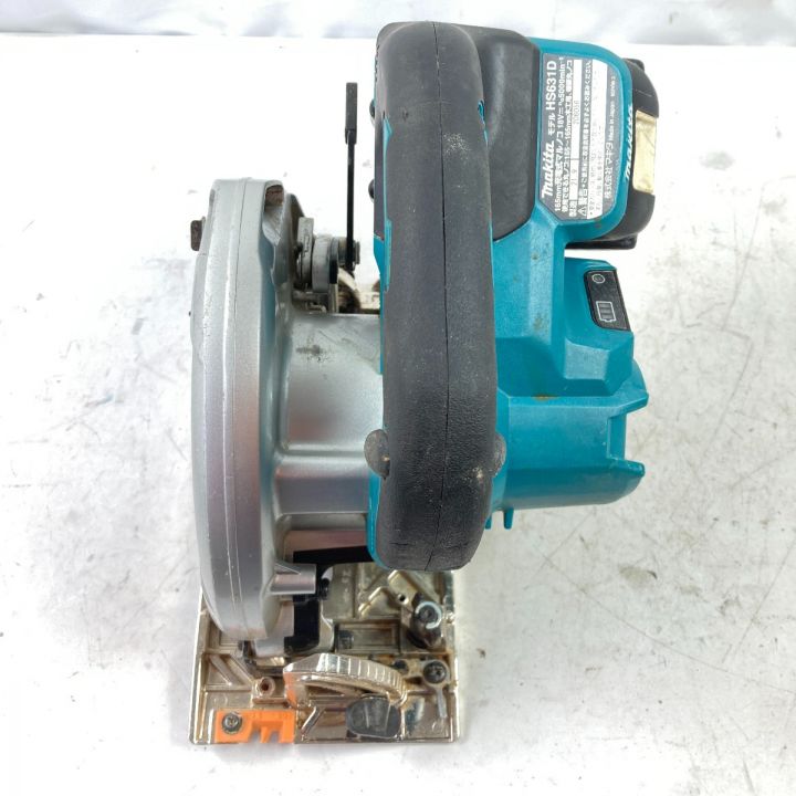 MAKITA マキタ 165mm 18V 充電式丸ノコ バッテリ1個付属 ※充電器なし HS631D ブルー｜中古｜なんでもリサイクルビッグバン