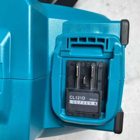  MAKITA マキタ 10.8V 充電式クリーナ (バッテリ1個・充電器・専用バッグ・ノズル類完備) CL121D ブルー