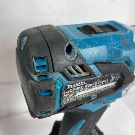  MAKITA マキタ 18V 充電式ドライバドリル (バッテリ1個・ケース付） ※充電器なし DF481D ブルー