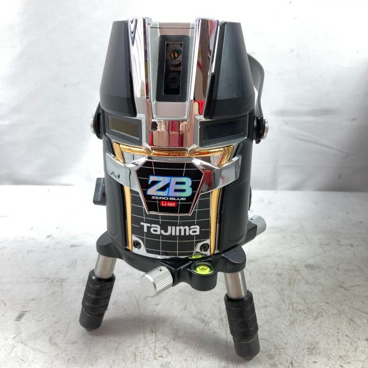 TAJIMA タジマ グリーンレーザー墨出し器 縦・横ライン ケース付 ※受光器なし 校正歴不明 ZEROBL-KY  ブラック｜中古｜なんでもリサイクルビッグバン