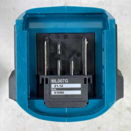  MAKITA マキタ 40Vmax 充電式フラッシュライト バッテリ1個付属 ※充電器なし ML007G ブルー