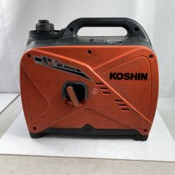 ＊＊ KOSHIN KOSHIN 4サイクル 0.9kVA インバーター発電機 GV-9i オレンジ Cランク