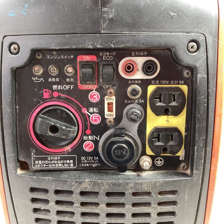 中古 工具 工進 4サイクルインバーター発電機 動作確認済み