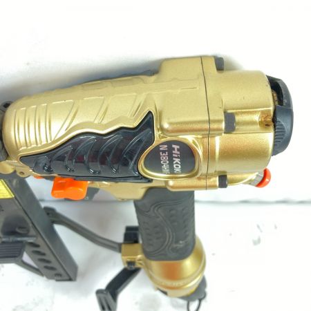  HiKOKI ハイコーキ 38mm 高圧エアタッカ ケース付 N3804HMF ゴールド