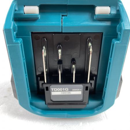  MAKITA マキタ 40Vmax 充電式インパクトドライバ 本体のみ ※バッテリ・充電器なし TD001G ブルー
