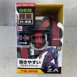 ＊＊ TAJIMA タジマ フルハーネス型安全帯 ZA ACTIVE FIT Lサイズ 新規格 箱ヤブレあり AZAL-LRE レッド Sランク