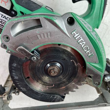  HITACHI 日立 125mm 18Vコードレス丸のこ バッテリ1個・充電器・ケース付 C18DBL グリーン