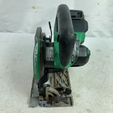  HITACHI 日立 125mm 18Vコードレス丸のこ バッテリ1個・充電器・ケース付 C18DBL グリーン