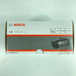 ＊＊ BOSCH ボッシュ 36V/4.0Ah リチウムイオンバッテリ 1個 ※ 本体PSEマークあり A3640LIB ブラック Sランク