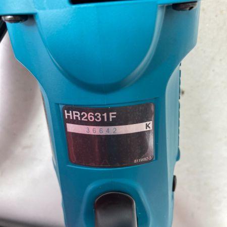  MAKITA マキタ 26mm ハンマドリル コード式 ケース付 HR2631F ブルー