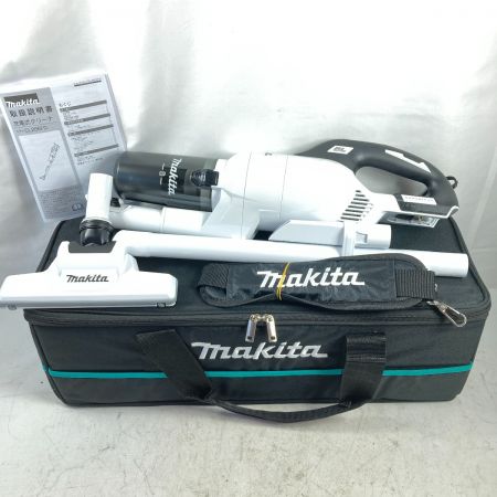  MAKITA マキタ 18V 充電式クリーナ サイクロン一体式 専用バッグ付 ※バッテリ・充電器なし CL286FD ホワイト