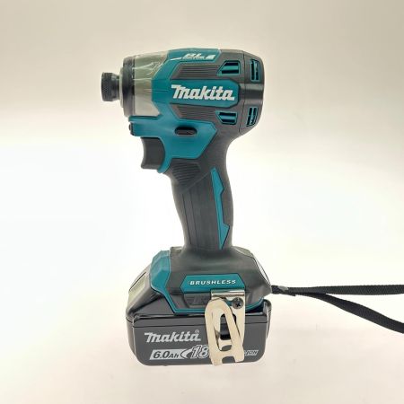 MAKITA マキタ インパクトドライバ コードレス式 18v 充電器・充電池2個・ケース付 TD173DRGX ブルー