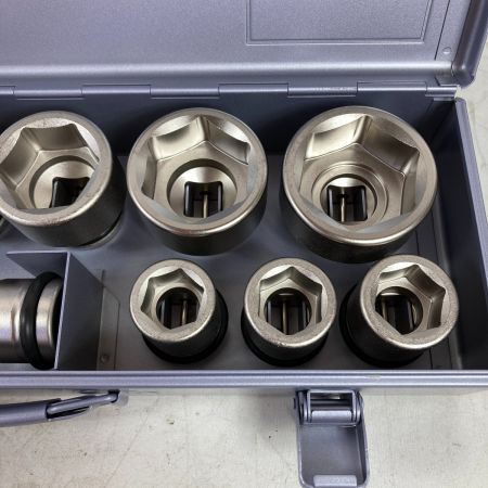  TONE トネ インパクト用ソケットセット (メタルトレー付) 12個組 差込角19mm NV6102