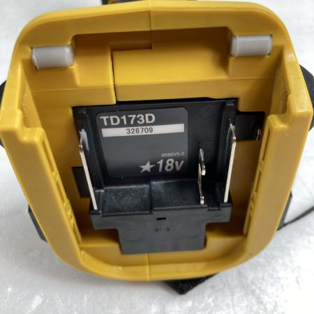  MAKITA マキタ 18V 充電式インパクトドライバ ケース付 ※バッテリ・充電器なし (6) TD173D イエロー