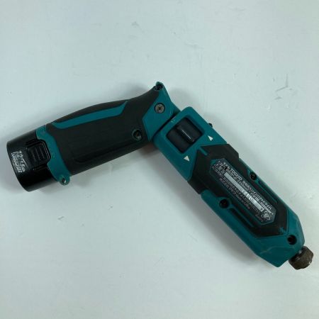  MAKITA マキタ 7.2V 充電式ペンインパクトドライバ (バッテリ2個・充電器付） TD022D ブルー
