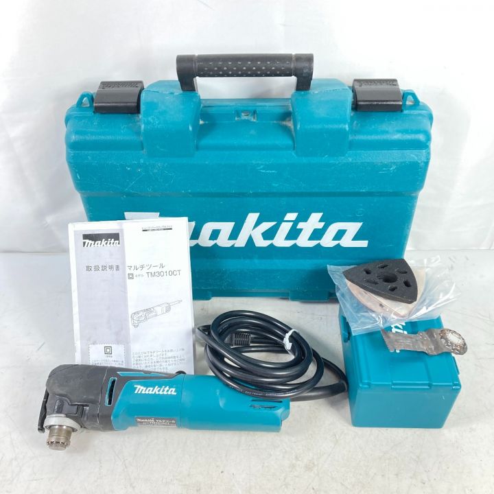 MAKITA マキタ マルチツール コード式 先端工具・ケース付 TM3010CT ブルー｜中古｜なんでもリサイクルビッグバン