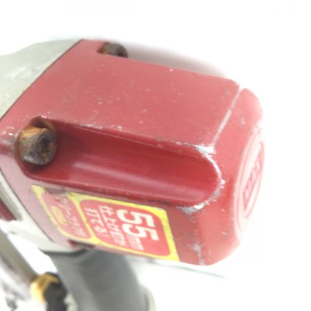  MAX マックス 55mm 常圧フィニッシュネイラ 釘打機 ケース付 TA-255/F55MO レッド