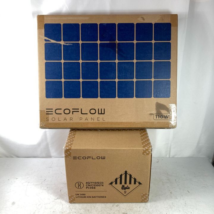 eco flow ソーラーパネル110W エコフロー 未開封 EcoFlow エコフロー