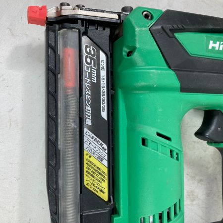  HiKOKI ハイコーキ 18V 35mm コードレスピン釘打機 (バッテリ1個・充電器・ケース付） NP18DSAL グリーン
