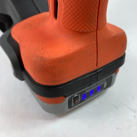  BLACK+DECKER ブラックアンドデッカー 10.8V コードレスタッカ (バッテリ1個・充電アダプタ付) ブラック×オレンジ