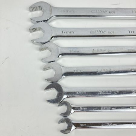 ЗЗ PWT フレックスラチェットレンチセット 19-7ｍｍ 7本セット 本体のみ 100T