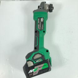 ＊＊ HiKOKI ハイコーキ 36V 125mm コードレスディスクグラインダ バッテリ1個付 ※充電器なし G3613DA グリーン Bランク