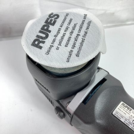  RUPES 100~110V ダブルアクションポリッシャ 本体のみ LHR75E ブラック