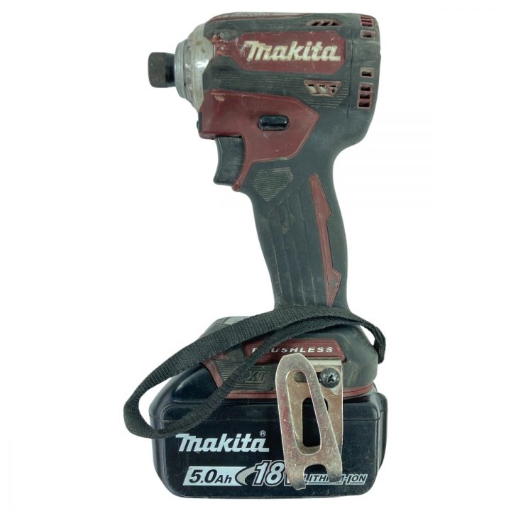 MAKITA マキタ 18V 充電式インパクトドライバ バッテリ1個付 ※充電器なし TD171D オーセンティック レッド｜中古｜なんでもリサイクルビッグバン