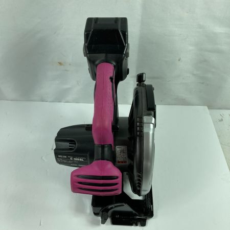  HITACHI 日立 18V 165mm コードレス丸のこ (バッテリ1個・充電器・ケース付） C18DSL バイオレット