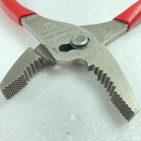 Snap-on スナップオン コンビネーションスリップジョイントプライヤー 47ACF レッド