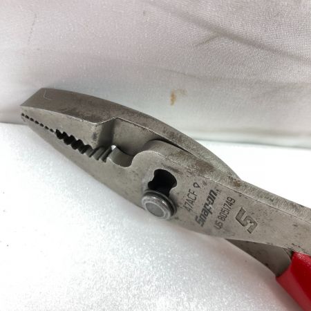  Snap-on スナップオン コンビネーションスリップジョイントプライヤー 47ACF レッド