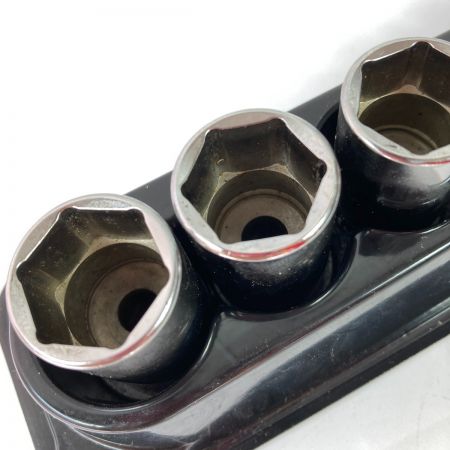  Snap-on スナップオン セミディープソケットセット 3/8" 8～19mm 6角 12個組 マグネットホルダー付 212FSMSY