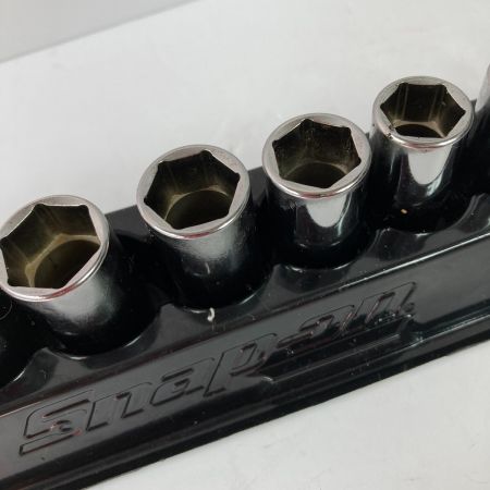  Snap-on スナップオン セミディープソケットセット 3/8" 8～19mm 6角 12個組 マグネットホルダー付 212FSMSY