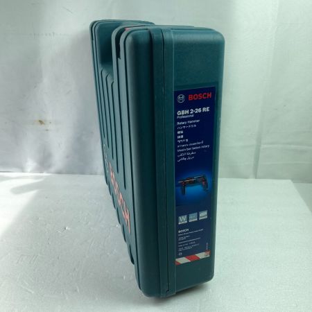  BOSCH ボッシュ ハンマドリル コード式 ケース付 GBH2-26RE ブルー