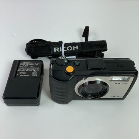  RICOH リコー コンパクトデジタルカメラ 1600万画素 バッテリ1個・充電器付属 (2) G800